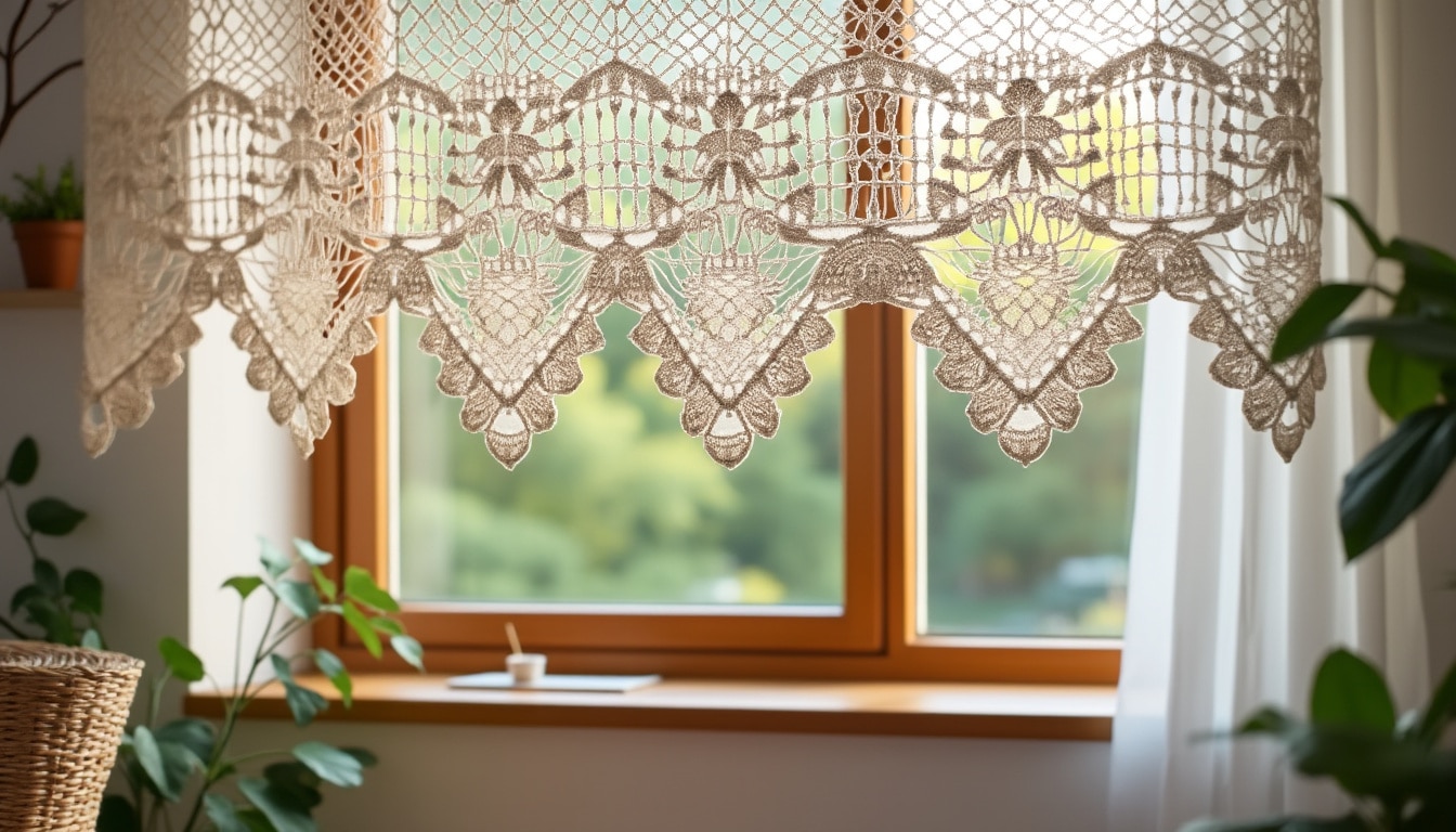 Rideaux crochet fait main modele gratuit : démarches et règles