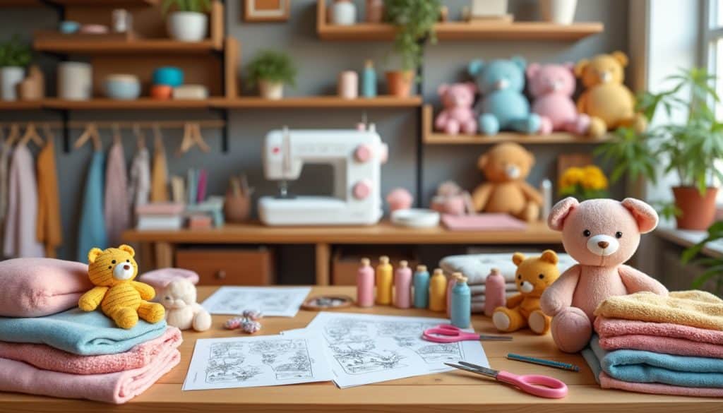 Doudou et peluche : les patrons faciles à réussir