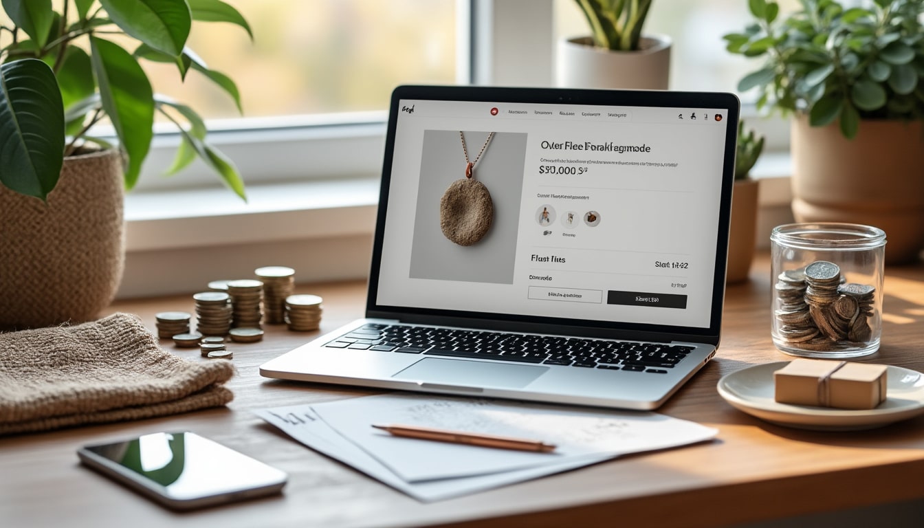 Etsy et plateformes de créateurs : les commissions